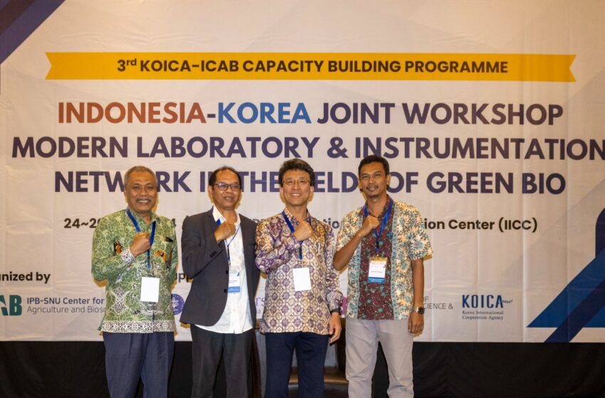  Tindaklanjuti Hasil Program PKKPT, Rektor UPR Menghadiri Workshop Modern Laboratory and Instrumentation Networking in the Field of Green Bio