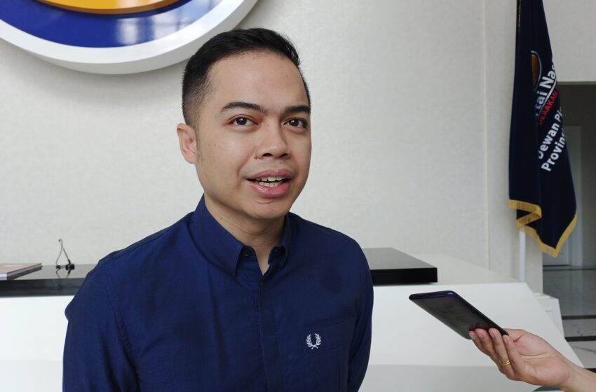  Siap Mengabdikan Diri untuk Kota Palangkaraya, Axel Narang “Ngopi” di Rumah Restorasi DPW NasDem Kalteng