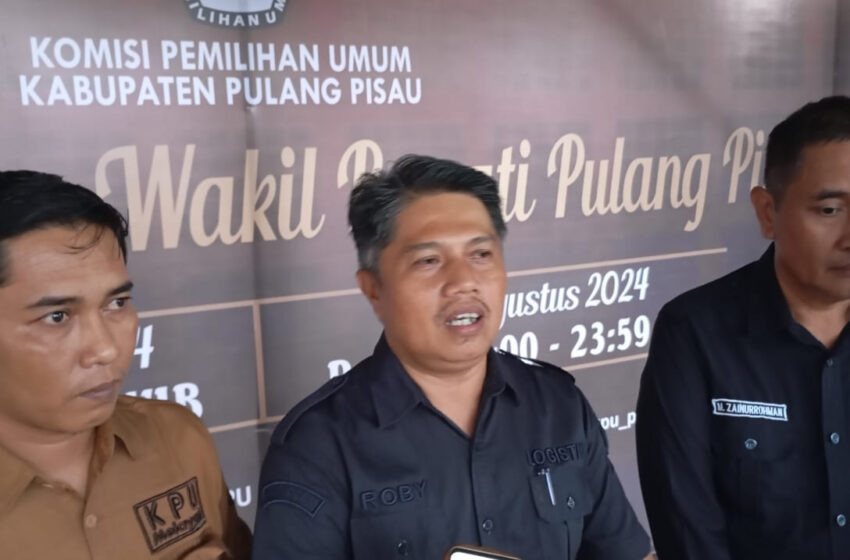  Ketua KPU Pulpis: Hari Pertama Belum Ada Paslon Yang Mendaftar