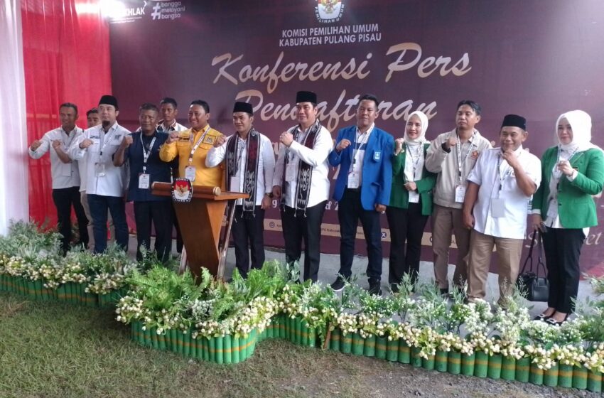  Paslon Rifa’i-Jayadi Lakukan Pendaftaran Pilkada 2024 ke KPU Pulpis