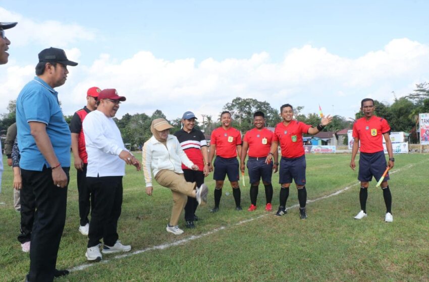  Waket I DPRD Pulpis Hadiri Pembukaan Tahai Jaya Cup 