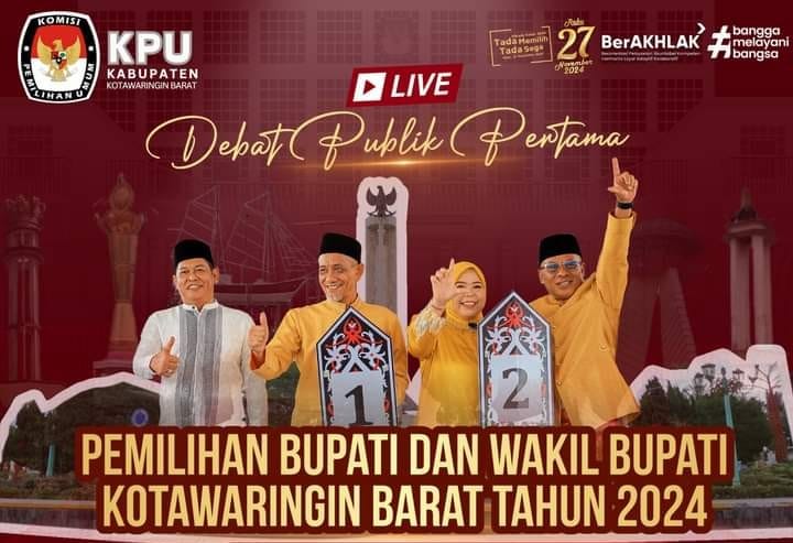  Ayo!!! Nonton Debat Publik Paslon Bupati dan Wakil Bupati Kobar 