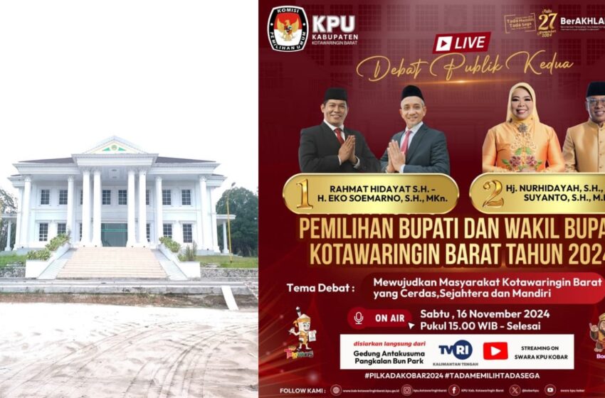  KPU Kobar Ingatkan Warga untuk Nonton Debat Publik Kedua 