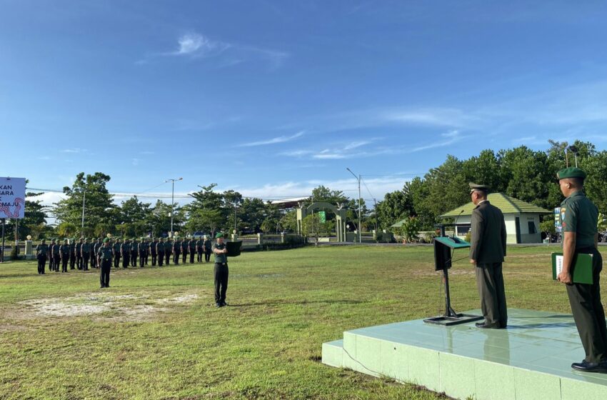  Mengenang Perjuangan Para Pahlawan, Kodim 1019 Katingan Gelar Upacara Memperingati Hari Bela Negara